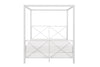 Rosedale Metal Canopy Bed Frame - White - Queen