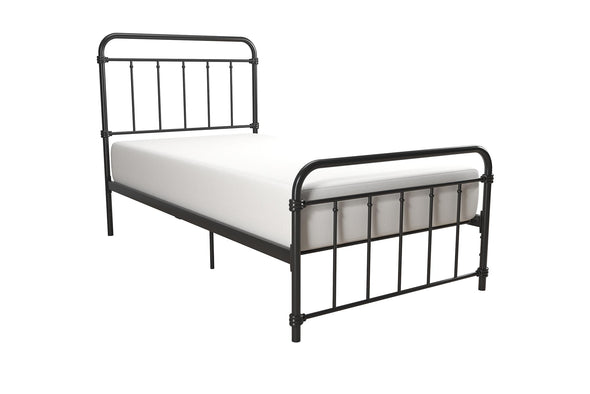 Wallace Metal Bed Frame - Black - Twin