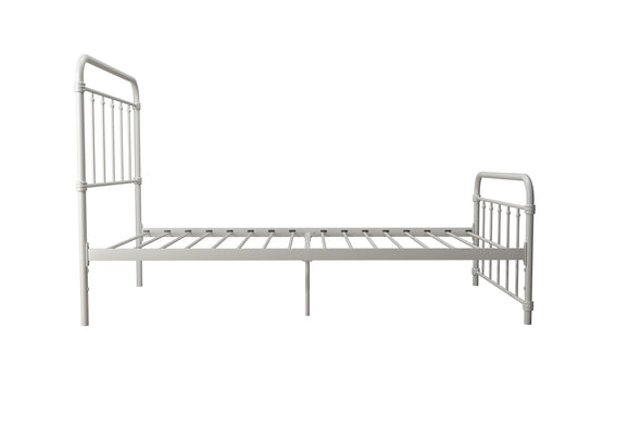 Wallace Metal Bed Frame - White - Twin