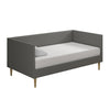 Franklin Mid Century Upholstered Daybed - Grey Linen - Twin