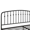 Narla Metal Platform Bed Frame - Black - King