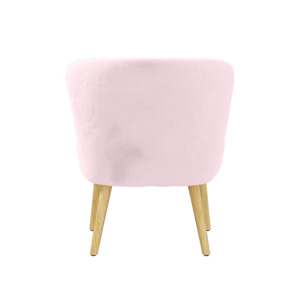 Easton Boucle Kids' Accent Chair - Pink