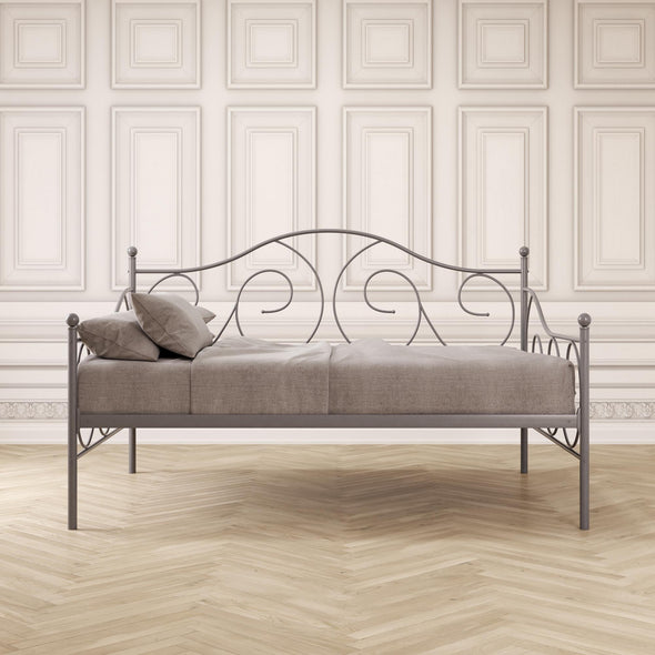 Victoria Metal Daybed - Pewter - Full