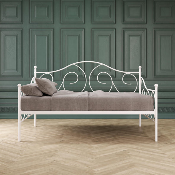 Victoria Metal Daybed - White - Full