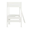 Harlan Loft Bed with Desk and Ladder - White - N/A