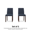 Dorel Living Parsons Dining Chair - Navy - N/A