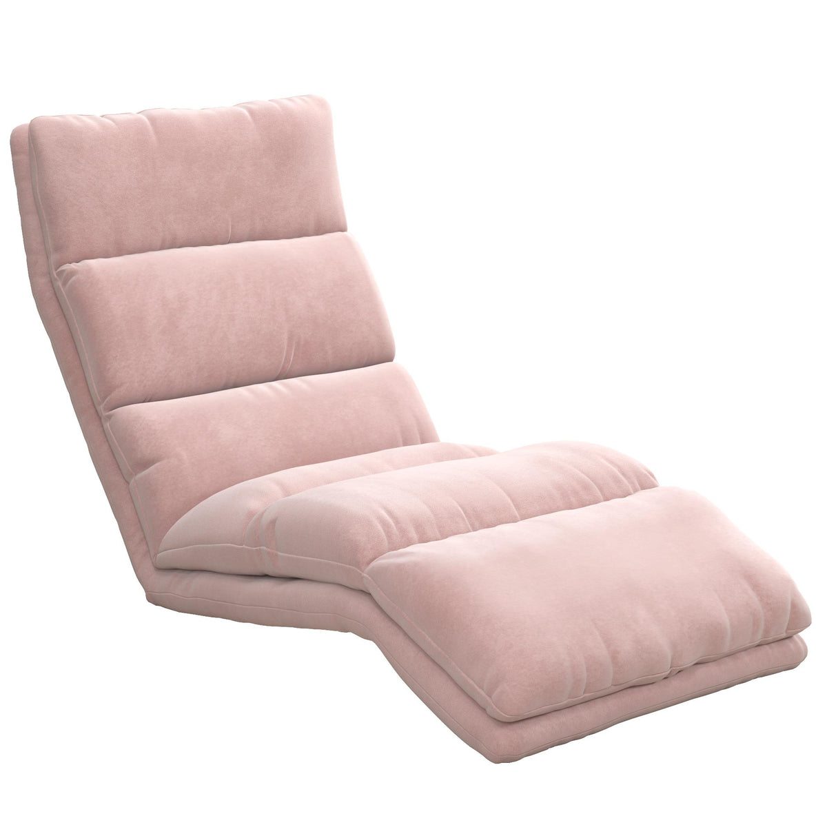 Elsa wave adjustable online memory foam lounger