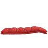 DHP Beverly Wave Adjustable Memory Foam Lounger, Red Microfiber - Red - N/A