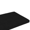 6" Full Square Quilted Futon Mattress - Black - Full