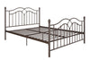 DHP Tokyo Metal Bed, Full, Bronze - Bronze - Full