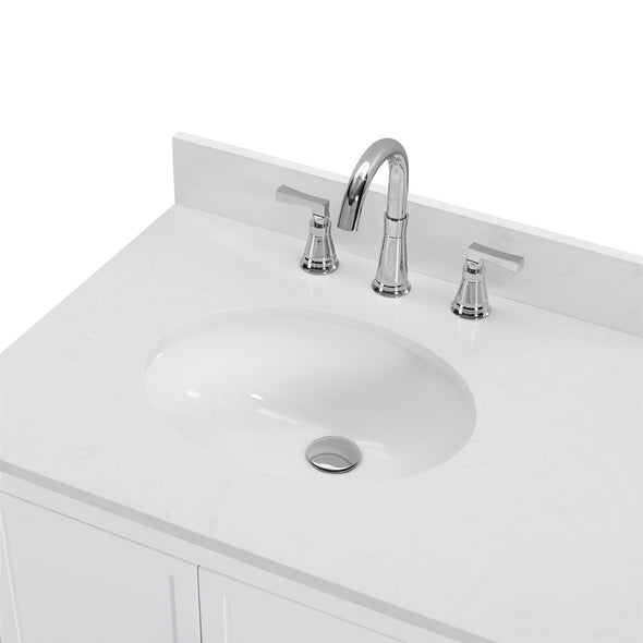 Otum 36” Bathroom Vanity - White - 36"