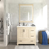 Sunnybrooke 36 Inch Bathroom Vanity - Rustic White - 36"