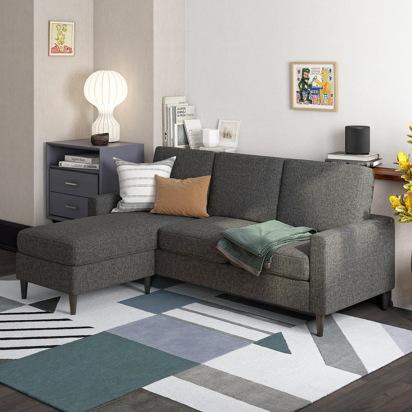 Kaci Reversible Sectional Sofa DHP Furniture