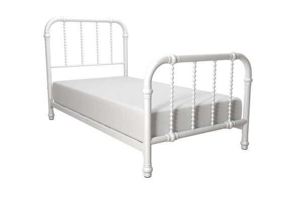 Jenny Lind Metal Bed Frame - White - Twin