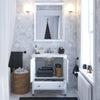 Metcalfe 30 Inch Bathroom Vanity - White - 30"