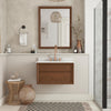 Tribecca 30 Inch Wall Mounted Bathroom Vanity - Chocolate - 30"