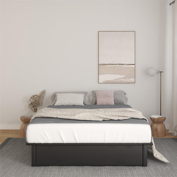 Maven Platform Bed Frame - Black - Queen