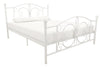 Bombay Metal Platford Bed Frame - White - Queen