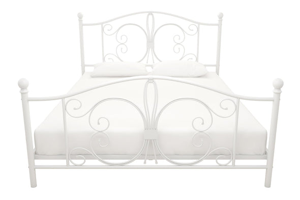 Bombay Metal Platford Bed Frame - White - Queen