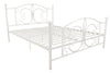 Bombay Metal Platford Bed Frame - White - Queen