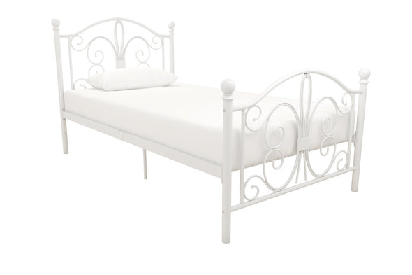 Bombay Metal Platford Bed Frame - White - Twin