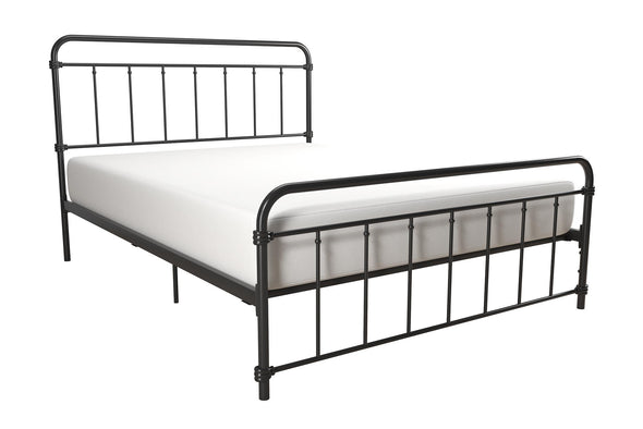 Wallace Metal Bed Frame - Black - Full