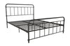 Wallace Metal Bed Frame - Black - Queen