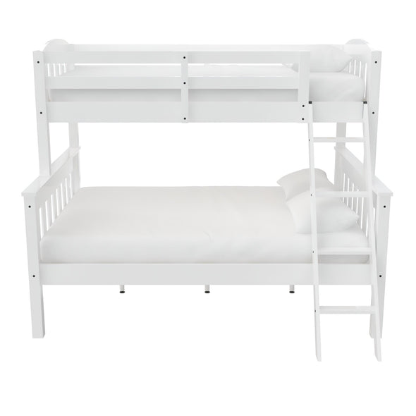 Airlie Wood Bunk Bed - White - Twin-Over-Full