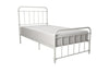 Wallace Metal Bed Frame - White - Twin