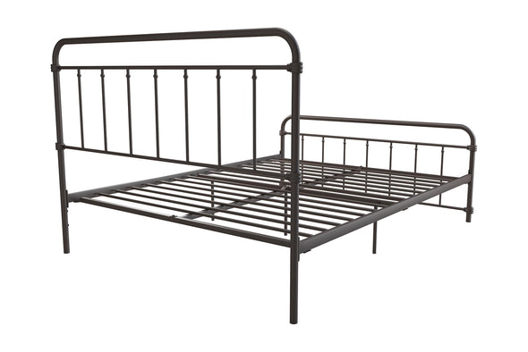 Wallace Metal Bed Frame - Bronze - Full