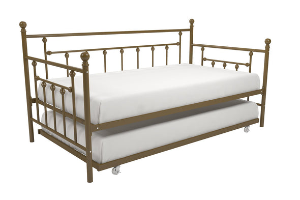 Bronze discount metal daybed
