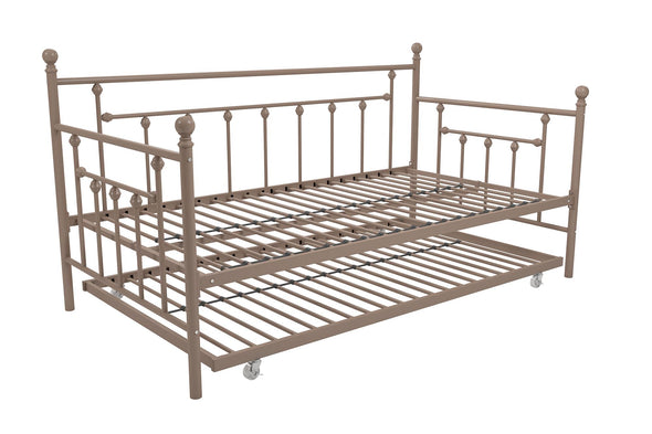 Manila Metal Daybed - Millennial Pink - Twin