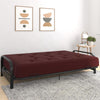 Trule 8" Full Size Spring Coil Futon Mattress - Ruby Red - Full