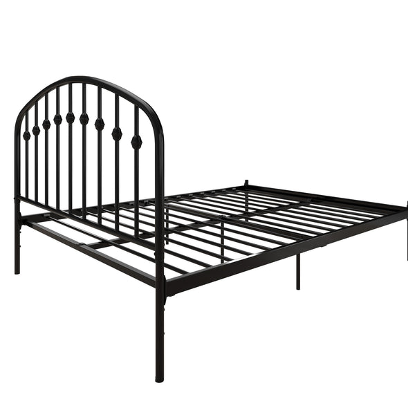 Narla Metal Platform Bed Frame - Black - Full