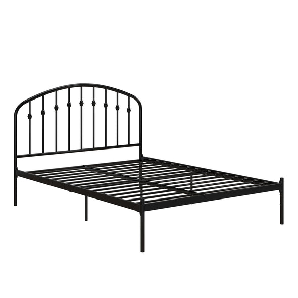 Narla Metal Platform Bed Frame - Black - Full