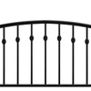 Narla Metal Platform Bed Frame - Black - Queen