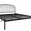 Narla Metal Platform Bed Frame - Black - Queen