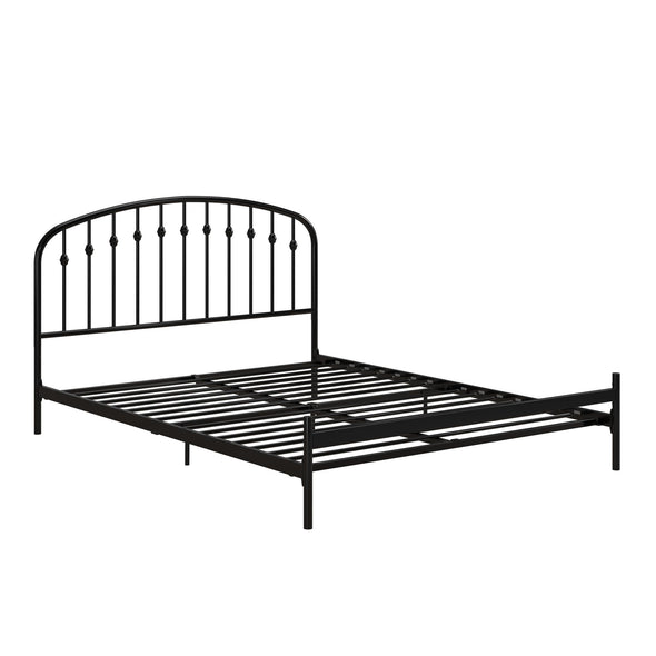 Narla Metal Platform Bed Frame - Black - Queen