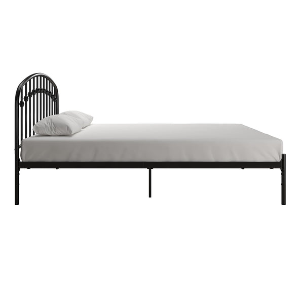 Narla Metal Platform Bed Frame - Black - Queen