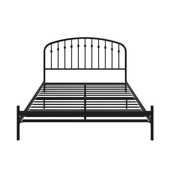 Narla Metal Platform Bed Frame - Black - Queen