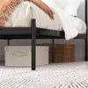 Narla Metal Platform Bed Frame - Black - King