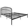 Narla Metal Platform Bed Frame - Black - King