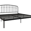Narla Metal Platform Bed Frame - Black - King