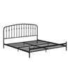 Narla Metal Platform Bed Frame - Black - King