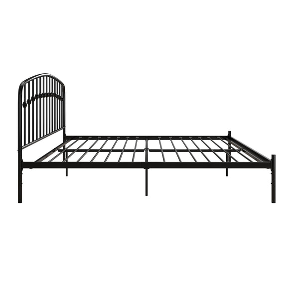 Narla Metal Platform Bed Frame - Black - King