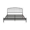 Narla Metal Platform Bed Frame - Black - King