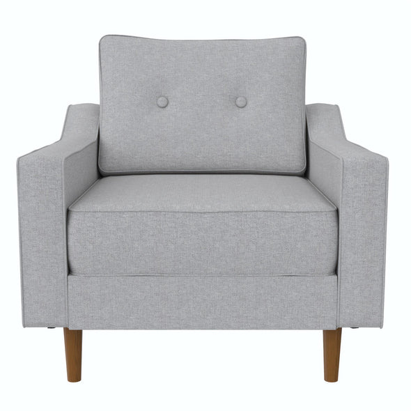 Zion Modular 1-Seater Sofa Chair - Gray - 1-Seater