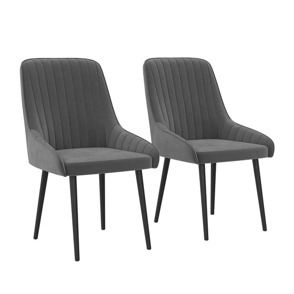 Dixie Dining Chair, Set of 2 - Gray - Set of 2