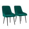 Dixie Dining Chair, Set of 2 - Green - Set of 2