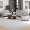 Zion Modular Armless Sofa Chair - Gray